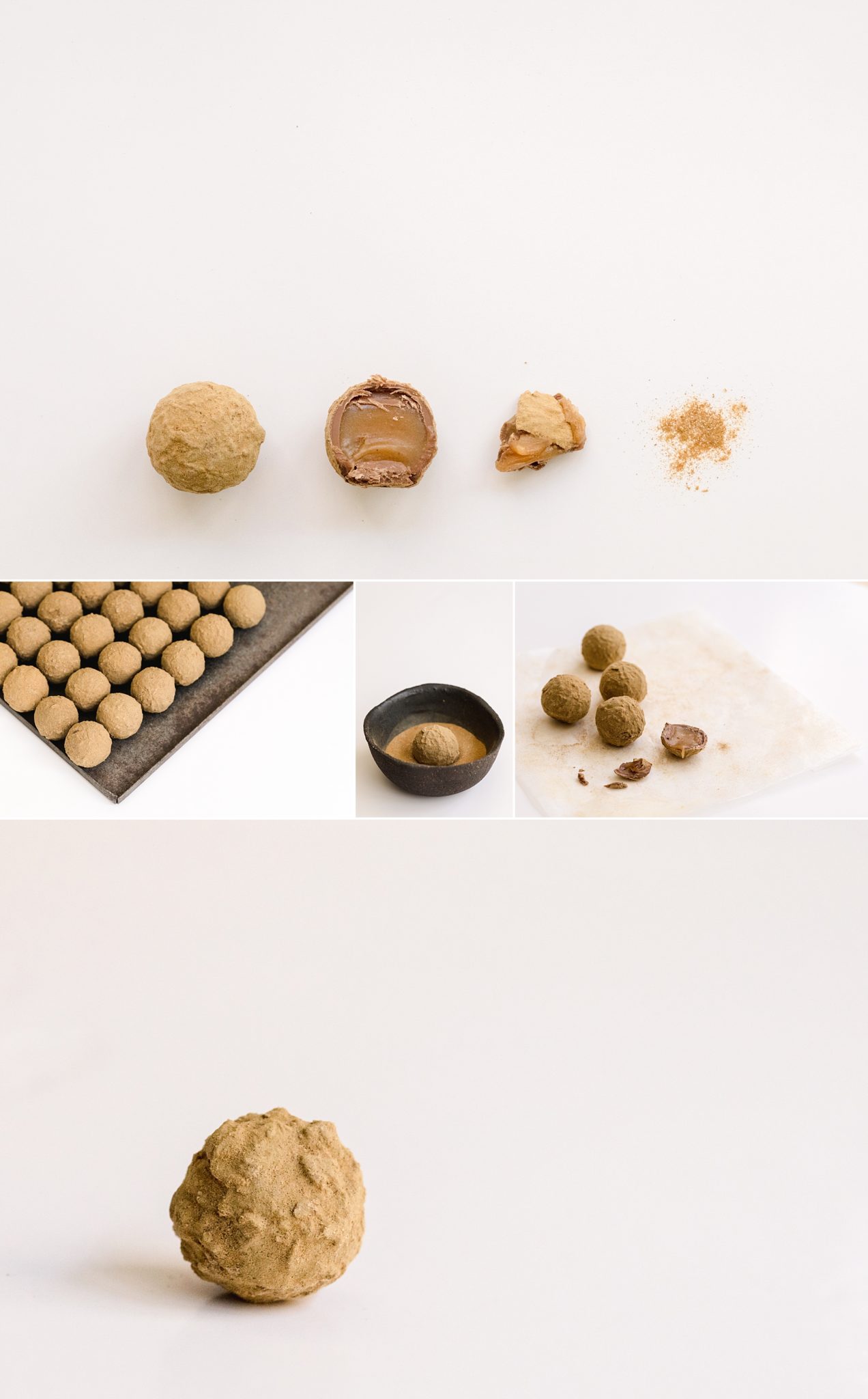 Light and natural photos of salmiakbomben