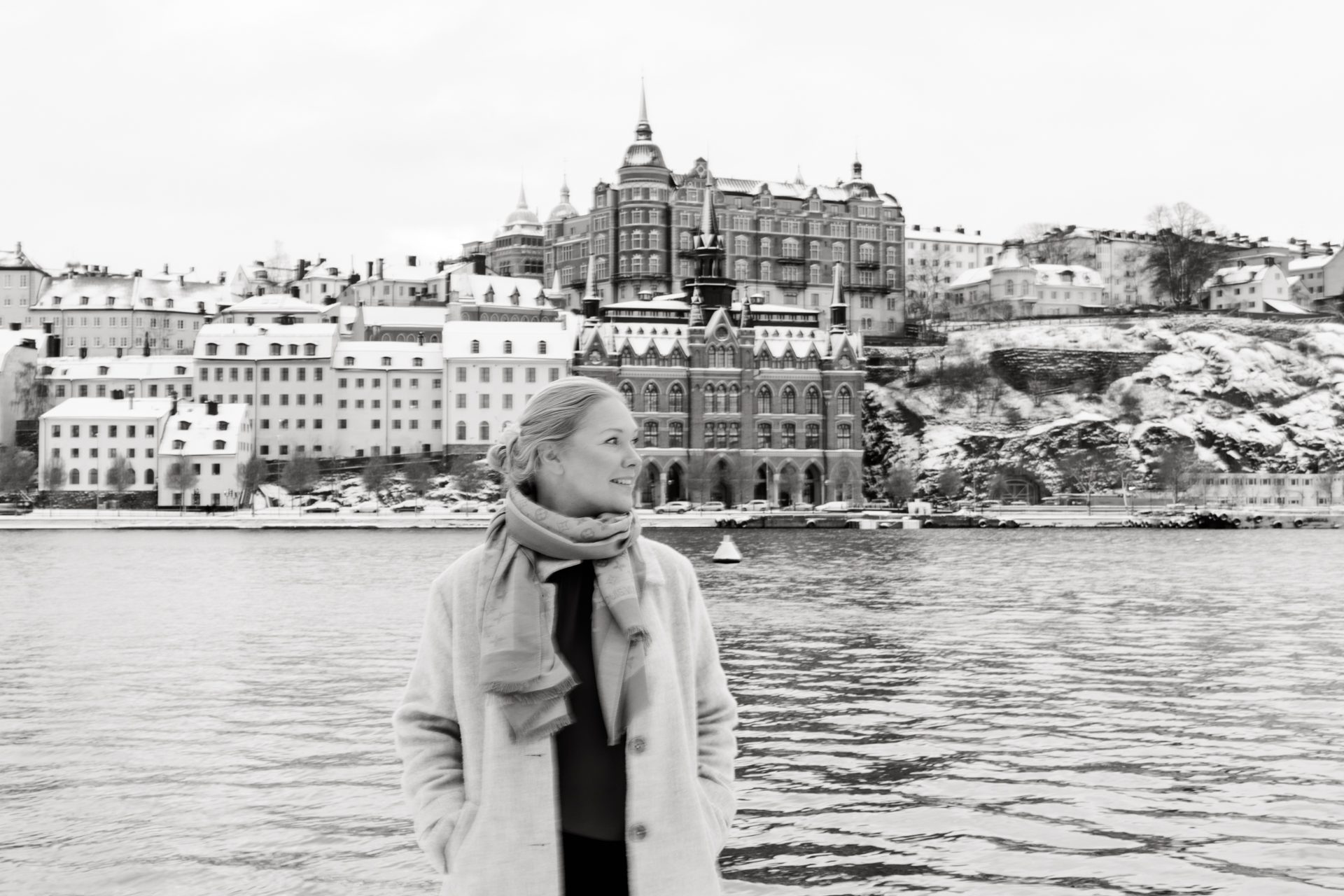 Branding photos of photographer Pia Gyllin with a client