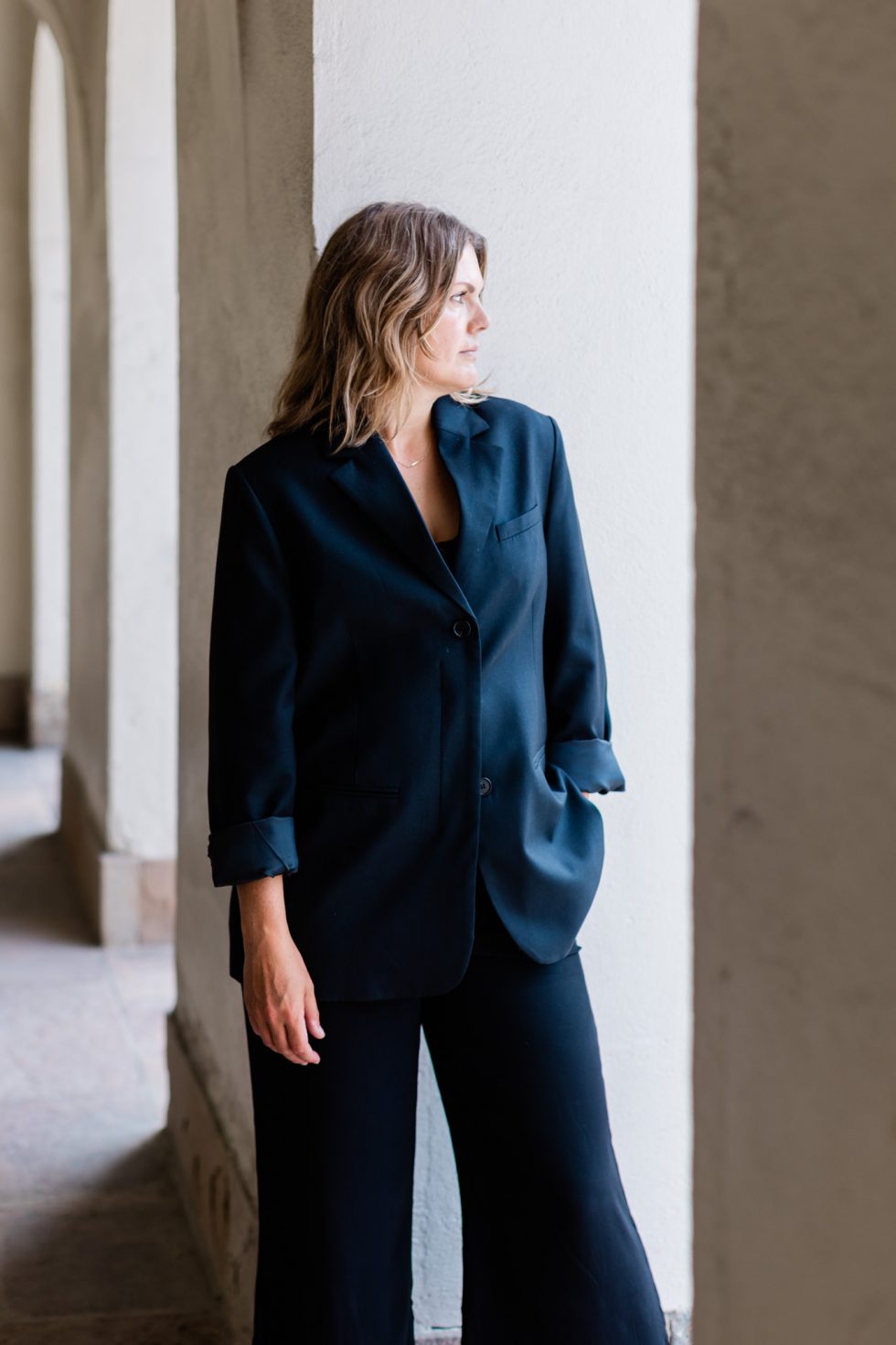 confident business portrait of Moa Diseborn wealth identity coach personal brand photos by Janine Laag Lumeah Photography Stockholm