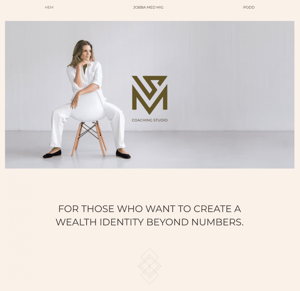 Personal brand photo of VA & Brand Designer Elin Bäck by Janine Laag at Lumeah Photography